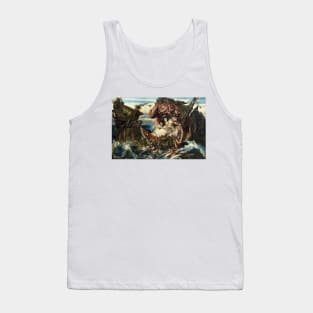 The Shipwreck of Agrippina by Gustav Wertheimer Tank Top